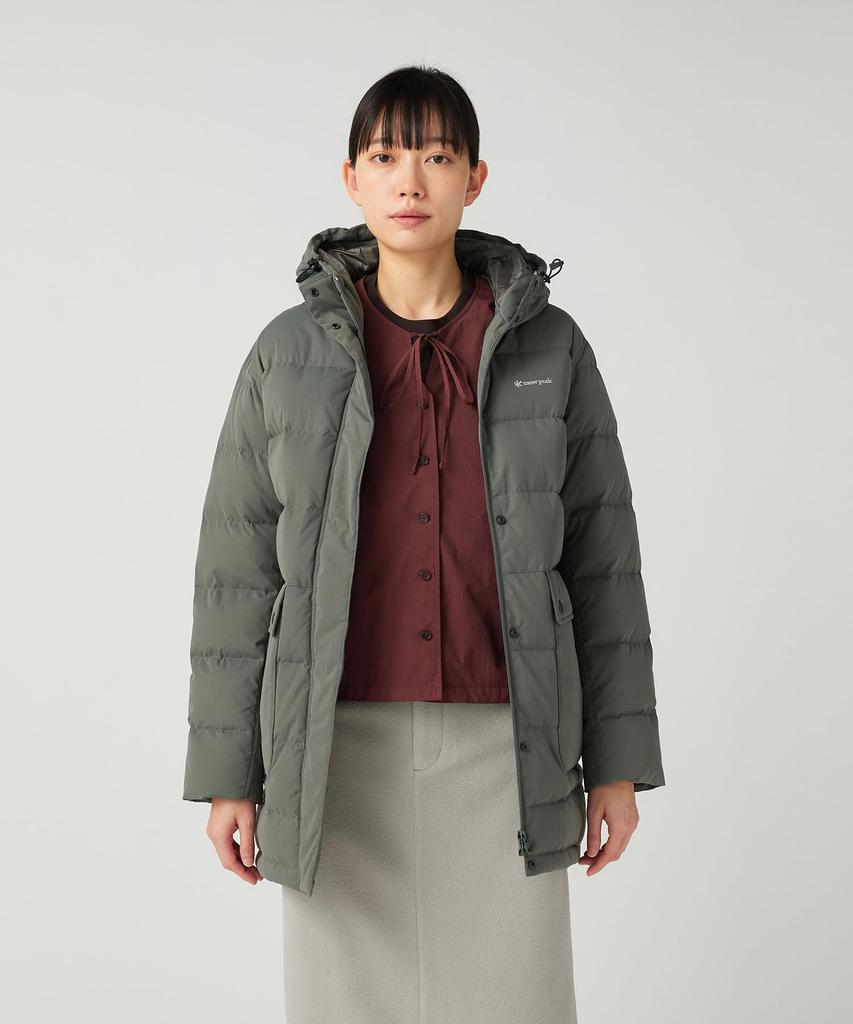 Snow Peak Everyday Down Jacket Outerwear Down Charcoal 3 Women's JK-25AW001, Jacket, Filling, Women's,