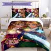 3pcs Game Zelda Design Cover Set - HD Printed Bedding with 1 Cover and 2 Pillowcases - Perfect for Home and Dorm Decor