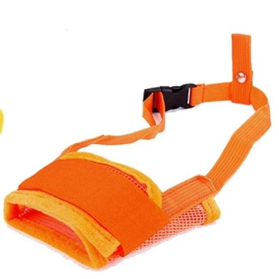 Pet Dog NO Bite Adjustable Mask Breathable Bark Bite Mesh Mouth Muzzle Grooming Anti Stop Chewing Anti Bark Anti Bite S-XXL