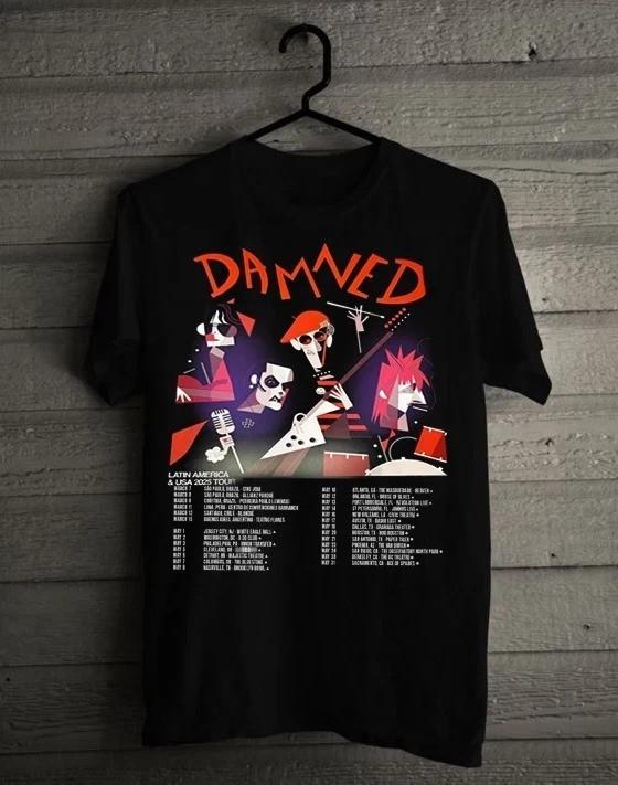 

The Damned North America Tour 2025 Tour Gift For Fan s to 5XL T-shirt PP2210 Unisex T-Shirt XXXXL