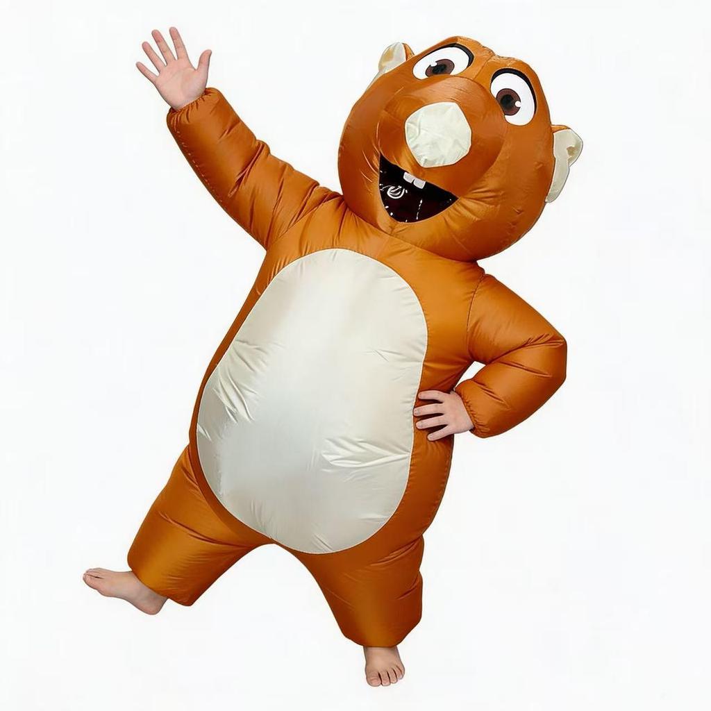 Costume gonfiabile da cavallo per Halloween per divertimento all'aperto