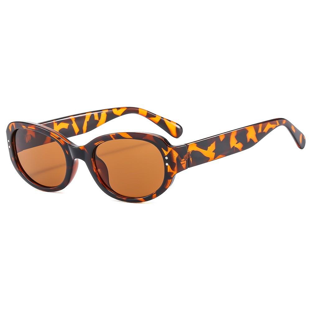 Retro American Sunglasses Cat Eye Sunglasses Men'S And Women'S Street Show Uv-Proof Sunglasses