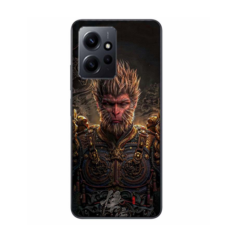 

Black Myth Wu Kong Phone Case For Redmi Note 14 15 Pro 5G 13 12 Pro Plus 11 11T 11E 11S 10 Pro 10S 9 9S Cover Cell Clear TPU Cap Redmi Note 15 4G