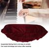 Funda para Taburete de Piano Suave Dorado Oscuro   Funda para Banco a Prueba de Polvo Pianos Asientos Individuales