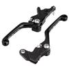 WR155R WR125R Pivot Lever Set CP Black Forward Folding Lever Position Stepless Adjustment Fully Machined Color Anodized D9313 '20-25, '26