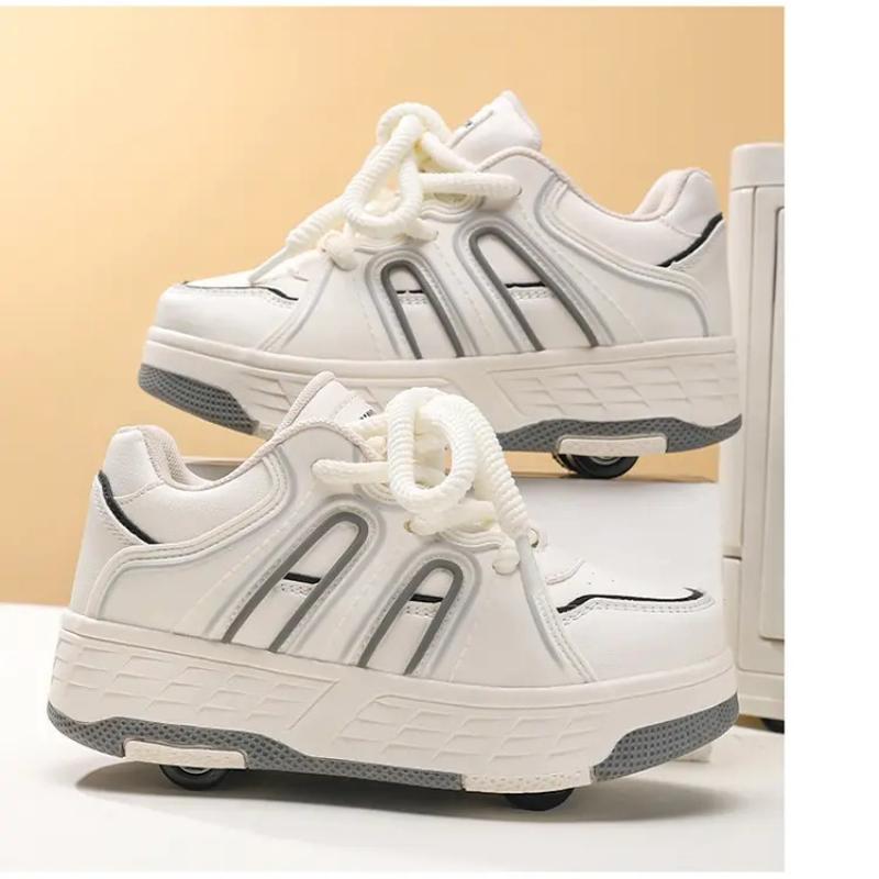 Dziecięce buty do chodzenia na czterech kółkach Odpinane buty płaskie Dziecięce buty do jazdy na czterech kółkach Buty do jazdy dla dziewczynki