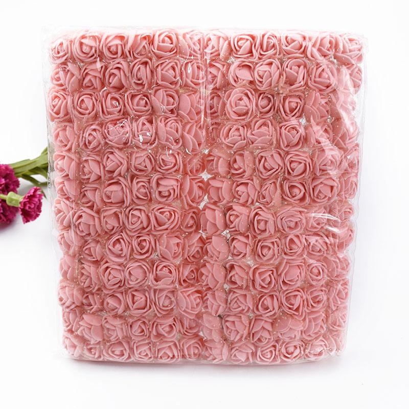 1/3PCS Artificial Foam Roses Flowers lace Home Wedding Room Decor Festival Bride Bouquets Wreath Gift Box garden arch party DIY