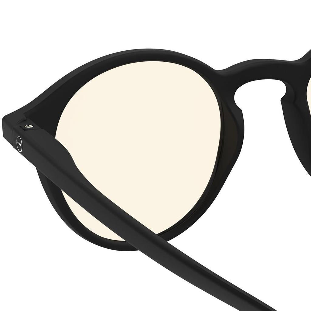 IZIPIZI Light Color Boston Matte Black Light Brown Lenses [IZIPIZI] Sunglasses, #D Model, Men's & Women's, Style, Frame,
