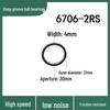 Thin-Walled Miniature Deep Groove Ball Bearings 6700-6706 Series