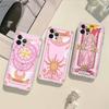 Card Captor Sakura Cartoon Phone Case Phone Case For IPhone 17 16 15 Plus 14 13 Mini 12 11 Pro Max Soft Shell Cover