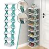 Detachable 8 Layer Shoes Racks Storage Organizer Space Saving Household Shoes Rack Simple Shoes Shelf Cabinet