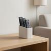 Plastic Remote Control Storage Box Minimalist Rippled Remote Holder  Televisions