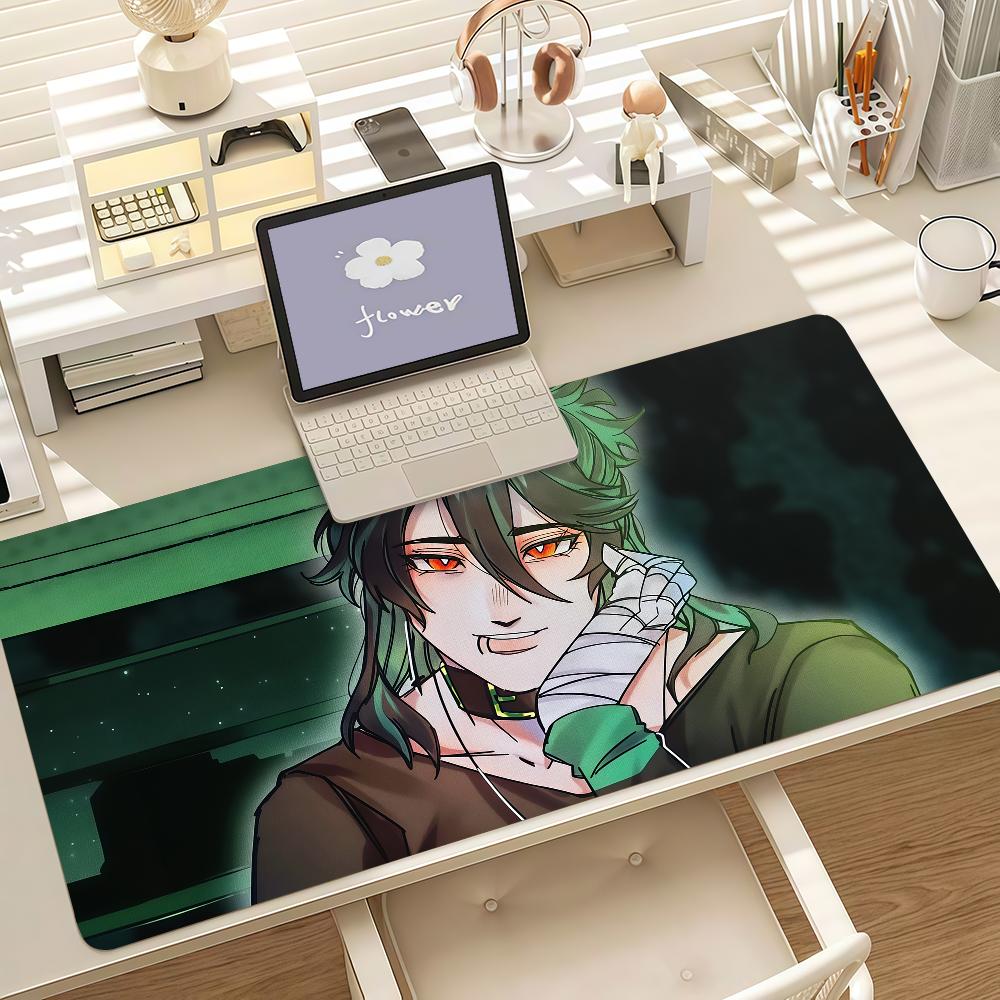 Novel The Kkid At The Back Mouse Pad Anti Slip Rubber Edge Locked Thickened Laptop Gaming Desk Mat