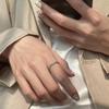 Textured Open Women's Luxury Adjustable Index Finger Ring