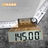 Neoteck Digital Angle Ruler, 360°, 300mm, with Hold Function, Zero Reset, Stainless Steel LCD Display, Protractor, Angle Ruler, Angle Gauge