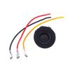High Performance 16A 12V DC Round LED Rocker Switch for Car Truck Boat Applications