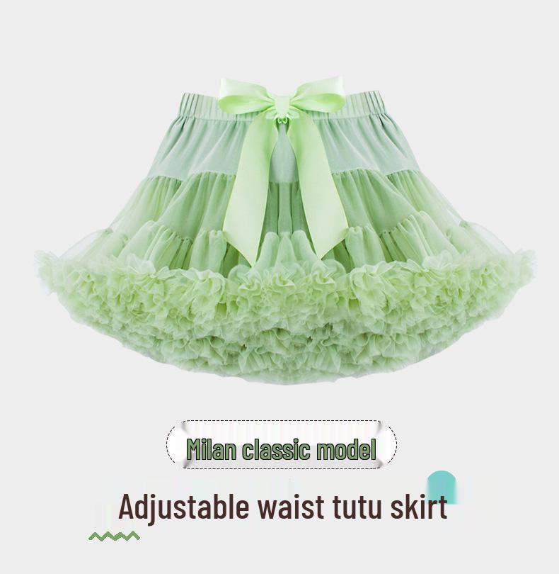 Kék Princess Tutu Szoknya: Lányok Tavaszi/Nyári Hálós Ruha