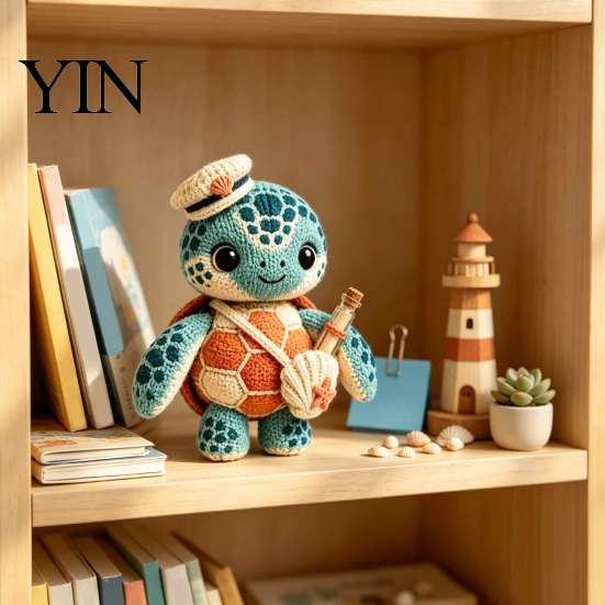 Handcrafted Yarn Art Handmade Knitted Doll for Kids, Soft Crochet Forest Animal Plush Toy, Adorable Keepsake Cute Hand Woven Stuffed Doll, Unique Gift