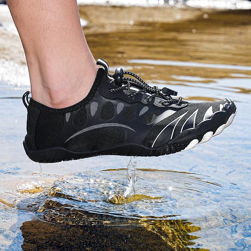 

Large size outdoor creek walking and wading shoes men s mountaineering cycling shoes couple s breathable casual beach diving swimming shoes men 46