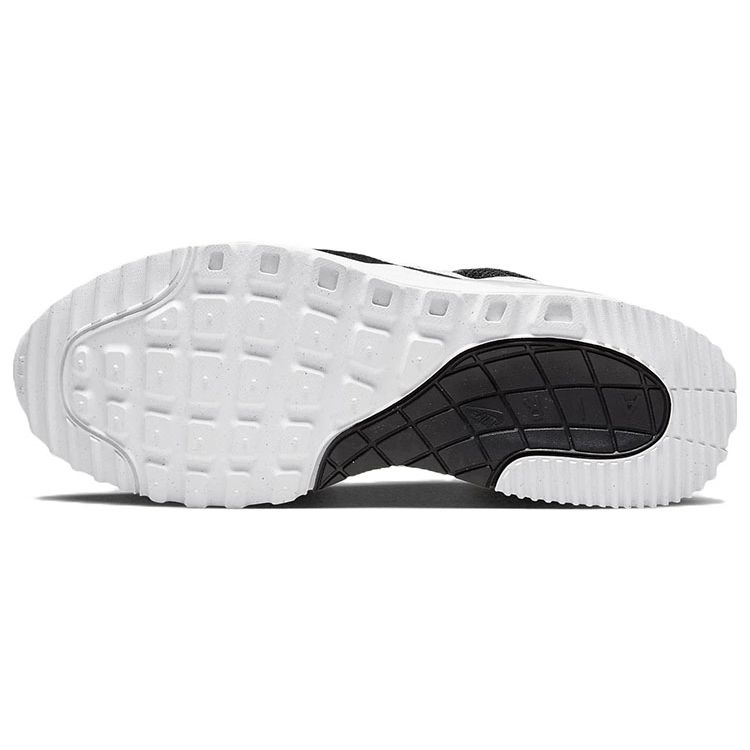 Nike Air Max SYSTM Black Wolf Grey Women Sneakers White DM9538-001