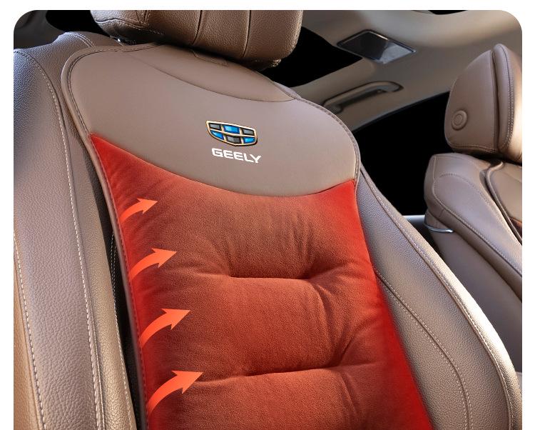 Geely Car Seat Cushions: Winter Flannel for Boyue, Xingrui, Emgrand, Xingyue, Vision X6, Galaxy L7