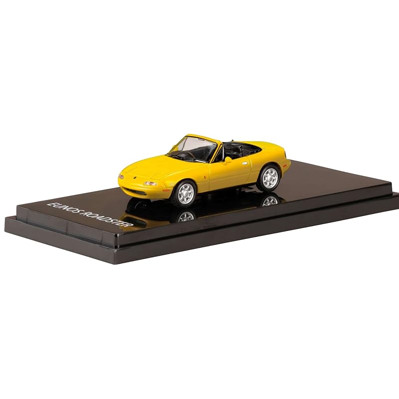 

1/64 eunos roadster (NA6CE) J-LIMITED/With tonneau cover sunburst yellow