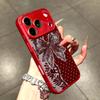 Luxury Polka Dot Lace Bow phone case mobile phones for iphone 17 pro max cover Glass for iPhone 17 16 15 14 13 12pm Pro Plus