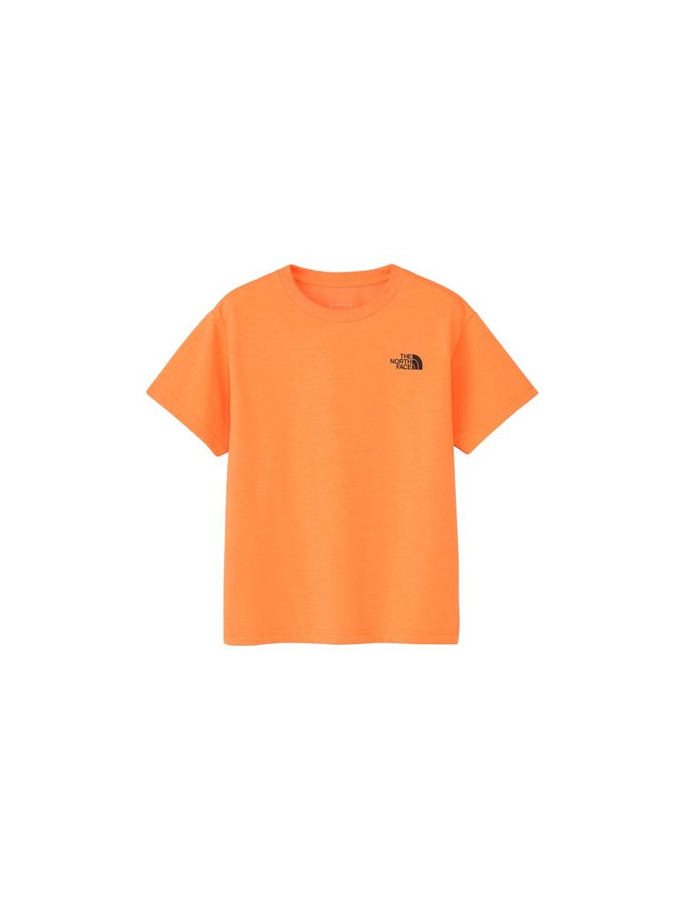 The North Face Short Sleeve Big Root Orange Size 150 T-Shirt, S/S Tee, Pop,