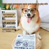 Dog Newspaper Sounding Toy: Crinkle Paper, Teething & Bite-Resistant, Relieves Boredom