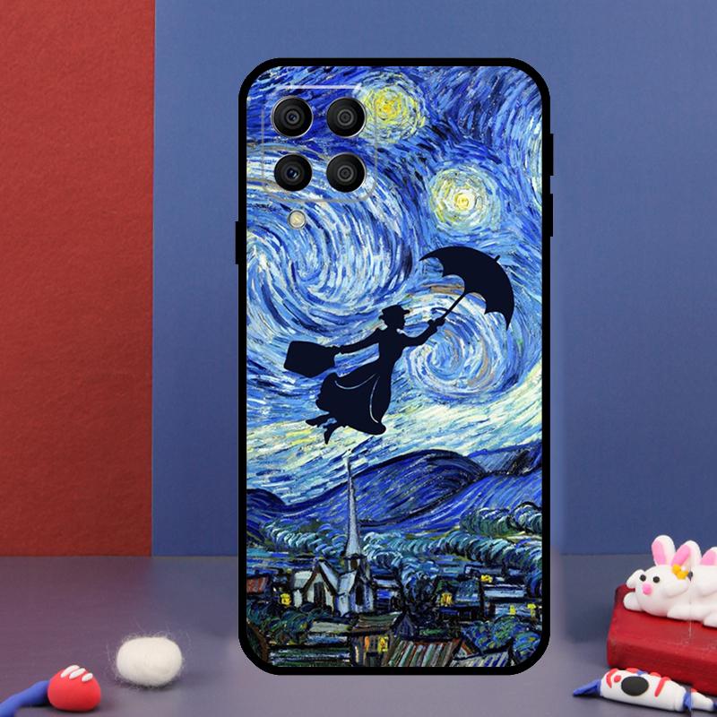 Van Gogh Starry Sky For Samsung Galaxy M12 M13 M33 M23 M53 M15 M55 M31 M51 M14 M34 M54 M20 M32 M52 Phone Case