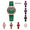 Women Quartz Analog Wrist Watch Leather Strap Casual Fashion Gift Decoration