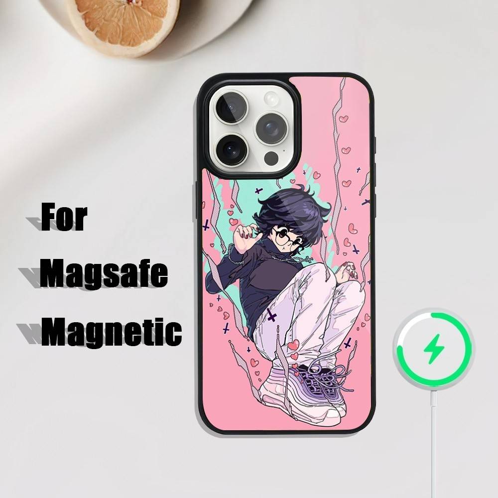 S-Shizuku M-Murasaki Anime Phone Case For iPhone 17,16,15,14,13,12,11,Pro,Max,Plus,Mini,SE4,E Magnetic Magsafe Wireless Charging