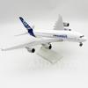 1/240 Scale 30CM Airplane Airbus 380 A380 Prototype Airline Model and Wheel Diecast Plastic Resin Plane For Desktop Decoration