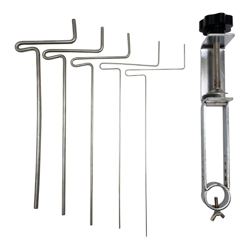 

Прочный металлический набор стержней для намотки проволоки, инструменты для намотки ювелирных изделий, инструменты для изготовления ювелирных изделий из проволоки, идеальный подарок для любителей DIY 1