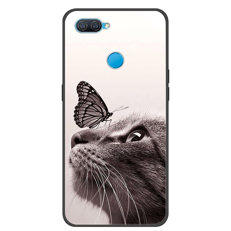 For OPPO A12 Case Cool Painted Cover Soft Silicone Phone Case For OPPO A7 AX7 Back Covers Bumper Coque A12 CPH2083 CPH2077 Coque