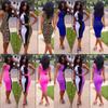 Elegant Colorful Sexy Fashion Bodycon Women Dress Sleeveless Fit Leisure Slim Design