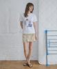 Sinun Flower Scrunch Skirt (Butter)