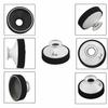 Saxophone Silencer Round Light-Weight ABS Mute Dampener Woodwind Musical Instrument Accessories Sax Parts