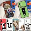 Süße Cartoon-Kuh Hülle Für Samsung Galaxy A14 A55 A06 A05 A36 A26 A16 A54 A34 A22 A32 A52 A35 A15 A53 A13 A56