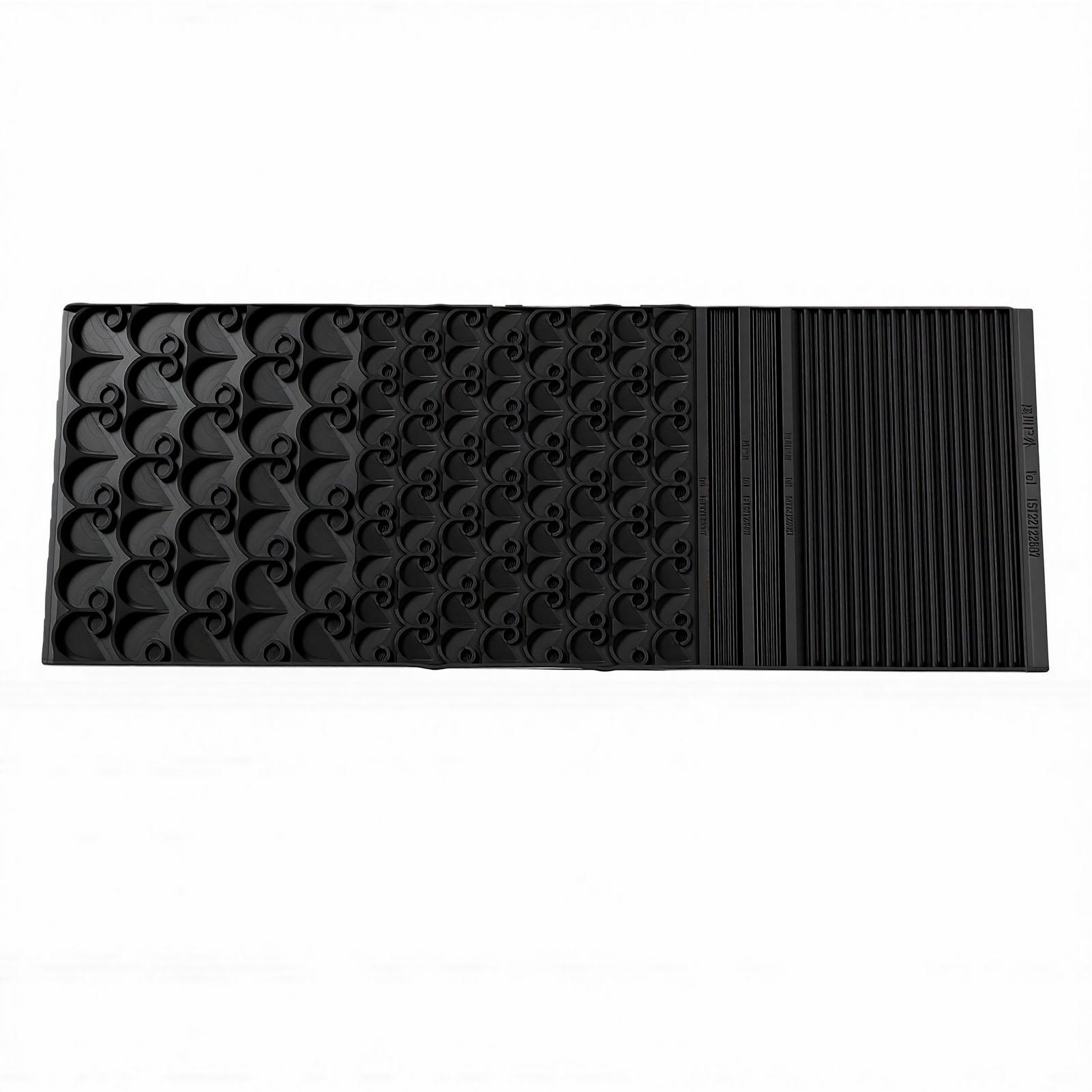Vestidos Gold Panning Rubber Mat Portable Sluice Box Matting With Riffles For River Creek Prospecting Dredging
