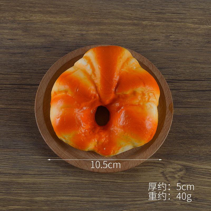 Simulation French Bread Cake Doughnuts French Stick Food Model Soft Bread Baking Photography Props Window Display Home Decor
