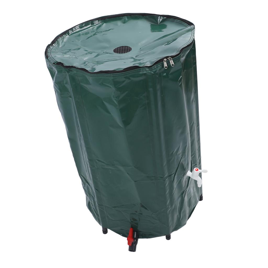Collapsible Rain Barrel PVC Portable Water Storage Tank Foldable Rainwater Collection System with