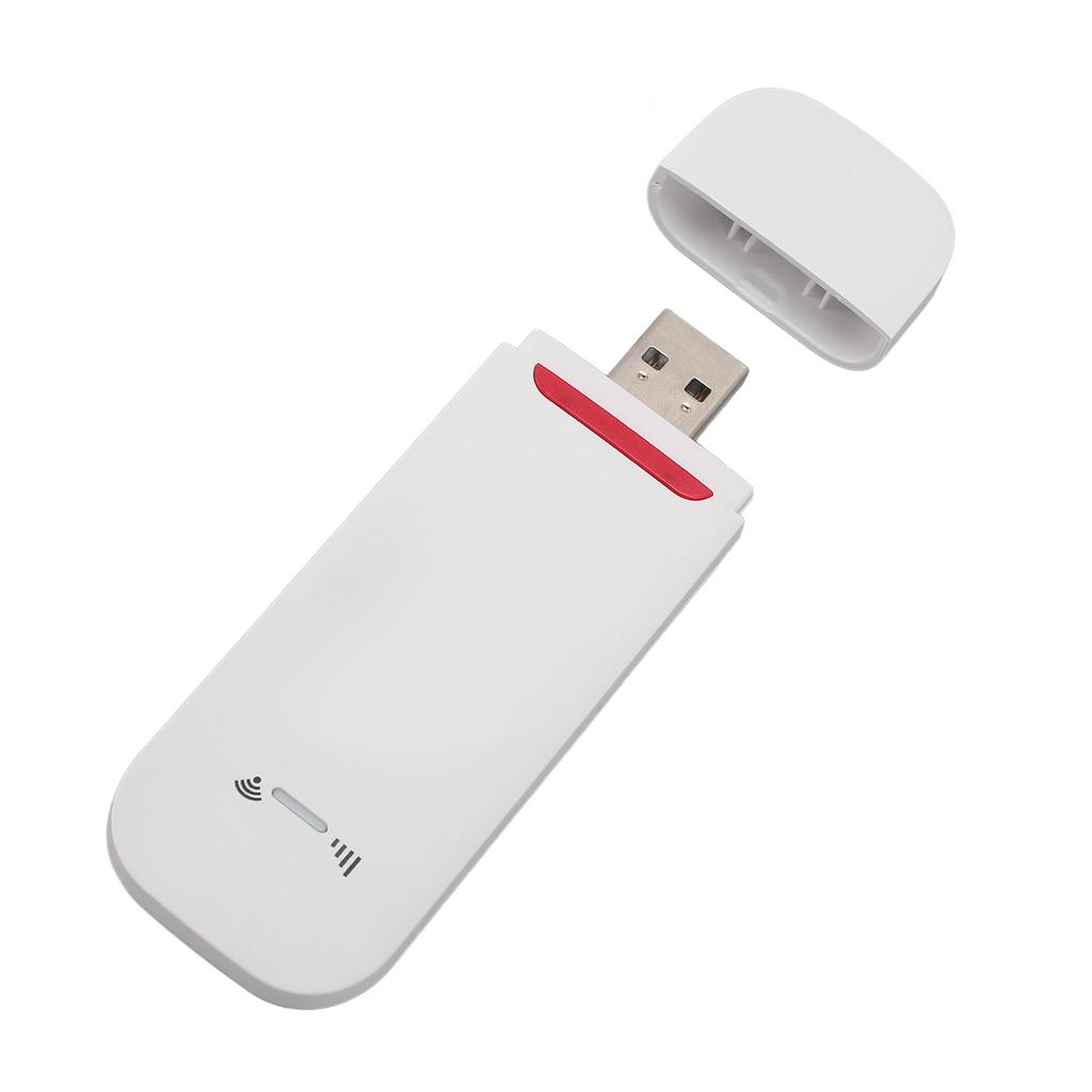 500Mbps 4G LTE USB Modem Dongle Router with SIM Card Slot Portable Travel Hotspot Support Up to 10 Users for Asia