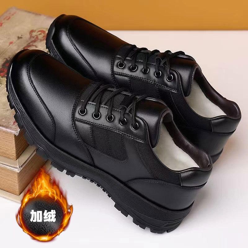 

Весенне-осенние черные тренировочные мужские туфли для тренировок на открытом воздухе, кожаные туфли с низким верхом, рабочие туфли в стиле милитари, обувь на мягкой подошве 46