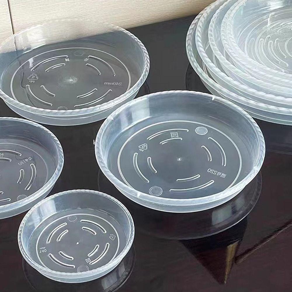 10 stücke Klar Blumentopf Basis Runde Anlage Untertasse Neue Blumentopf Tray Home