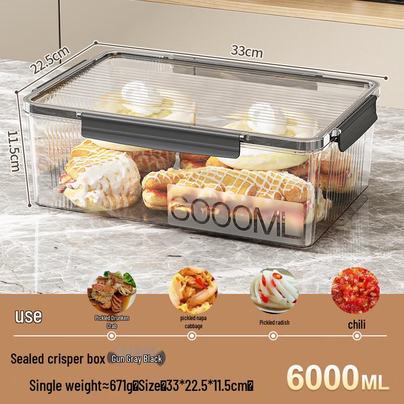 

Food Storage Container for Refrigerator 6000ml