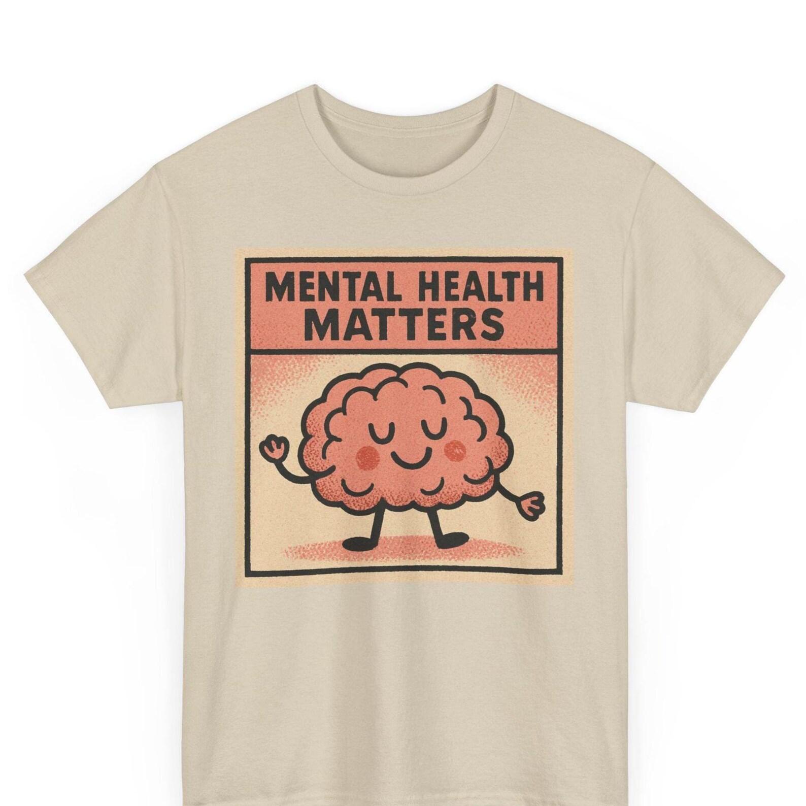 Mental Health Matters T-Shirt: Retro Comic Pop Art Graphic Tee 3XL