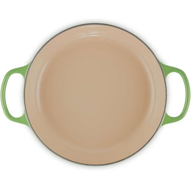 Кастрюля Le Creuset, чугун, круглая, 26 см, 2,2 л, зелёный бамбук (21180264082430)