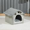 Dog House Soft Pet Bed Tent Cats Beds Foldable Removable Winter Warmth Cute Soft Non Collapsing Long-lasting Insulation Pet Nest