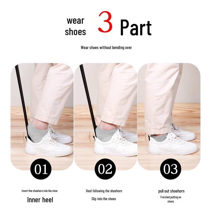 Premium Magnetic Long Handle Shoehorn